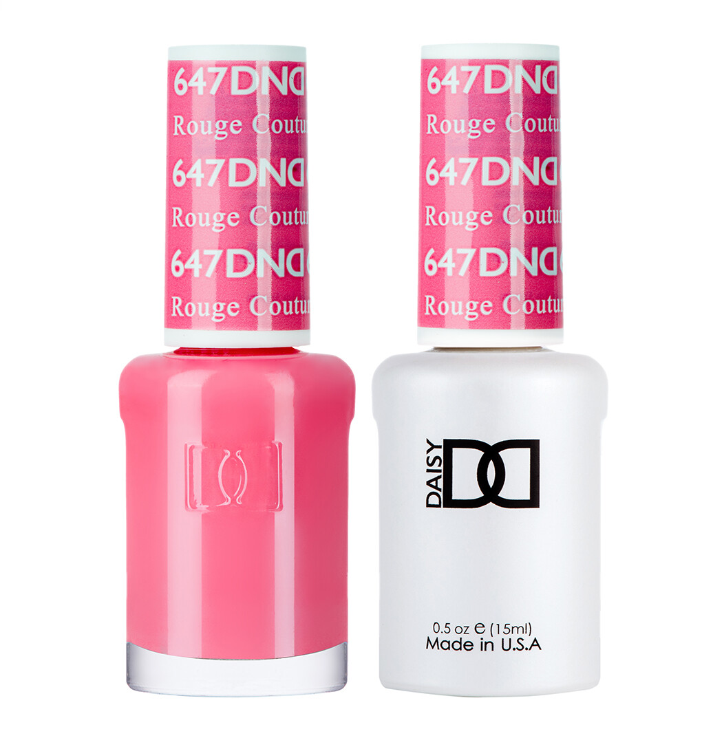 DND - Gel Polish & Matching Nail Lacquer - 647 Rouge Couture | eBay