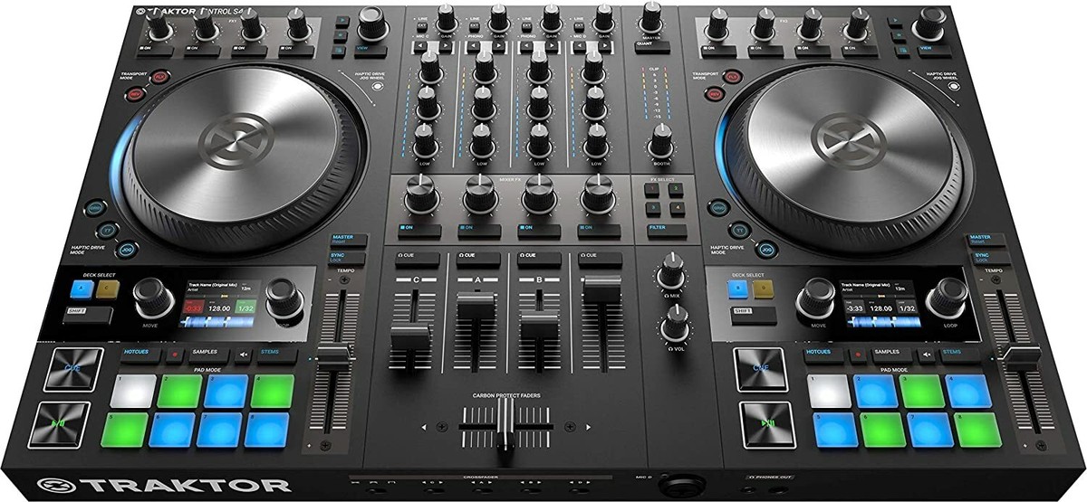 【新品】NATIVE INSTRUMENTS TRAKTOR KONTROLS4 Native Instruments TRAKTOR KONTROL S4 MK3 4-Deck PCDJ