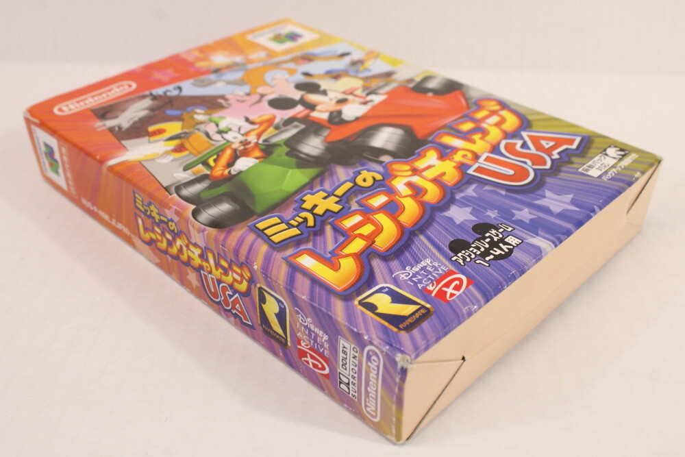 Boxed Mickey Mouse Racing Challenge USA Nintendo 64 N64 Japan
