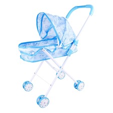 blue pushchair toy