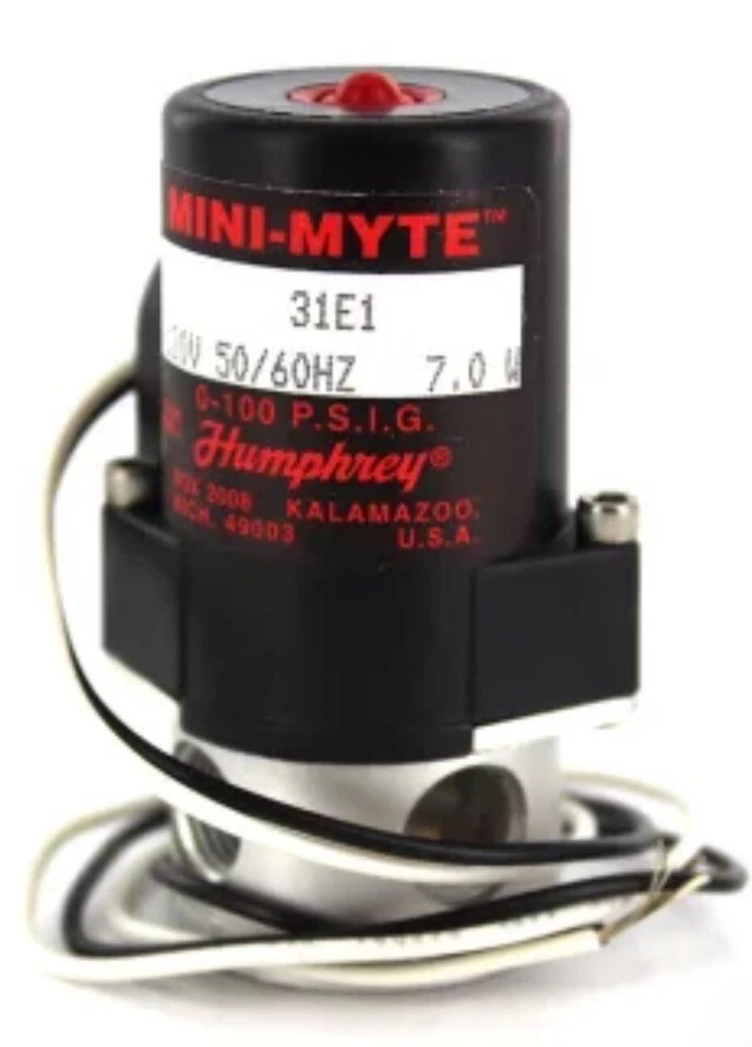 Elettrovalvola Ad Aria Humphrey HA181E1 12VDC 20-100 PSI - Nuova