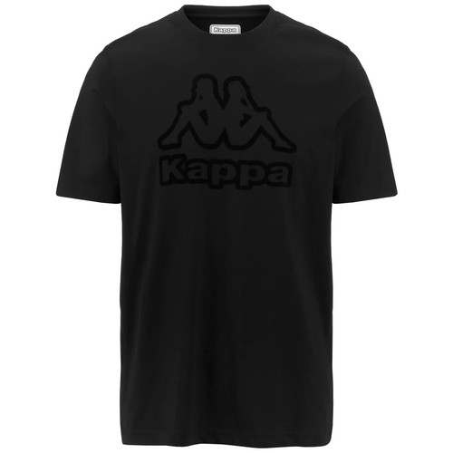 KAPPA Paquete De 2 Camisetas Básicas En Negro/Blanco UK Extra Grande XL - Imagen 2 de 2