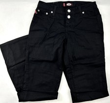 Vintage Bongo Womens Jeans Size 7 Flare Bootcut Embroidered 90s Tribal Y2K