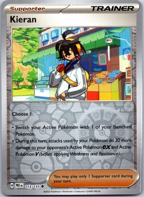 Kiran 113/131 - Prismatic Evolutions Reverse Holo