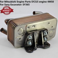 Me230210 Engine Oil Cooler Core For Mitsubishi Sy215 Engine 4m50 Engine Part