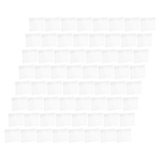 100 Pcs Transparent Shelf Price Tag Clear Sign Clip Freezer Label Holder