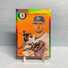 2023 Topps Chrome Platinum / Norge Ruiz RC #101 Rose Gold Refractor /75