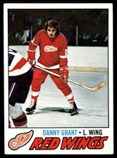 1977-78 Topps Hockey Danny Grant Detroit Red Wings #147 EX-MT Card