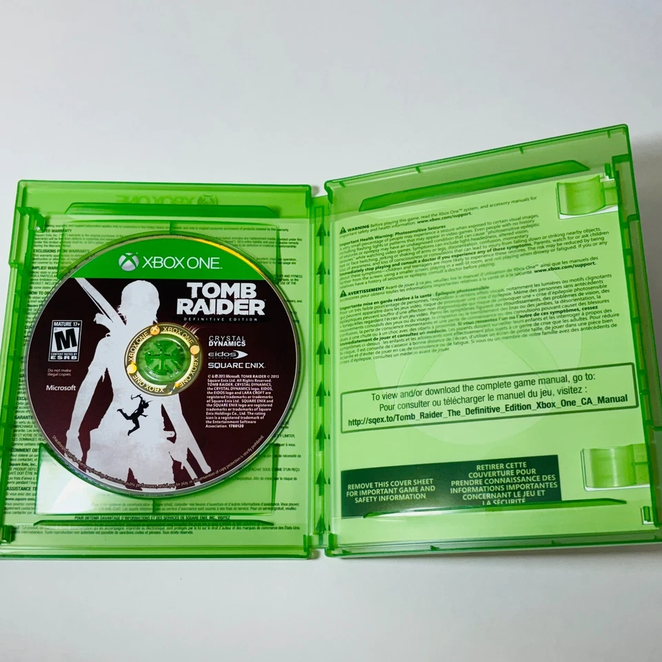 Tomb Raider -- Definitive Edition (Microsoft Xbox One, 2014) (Tested) - Image 2 of 3