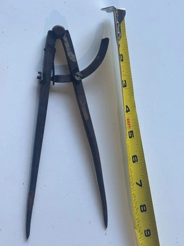 Antique/Vintage Steel Calipers/Callipers - Measuring Tool - Steel 8 "