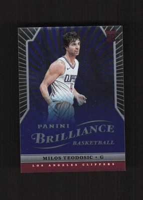 2017-18 Chronicles Brilliance Starbursts #369 Milos Teodosic Clippers #/149
