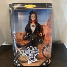Harley Davidson Barbie Doll Collector Edition 1998 Mattel 22256 New Minor Wear