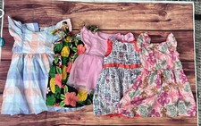 Toddler/Little Girl Dresses Size 12-18 mo 18 mo Bundle/lot carters old navy x5