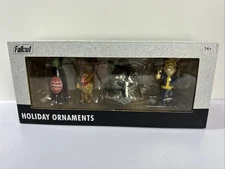 Fallout Vault Boy Holiday Ornaments 2017 Bethesda - thinkgeek geeknet Xmas. 