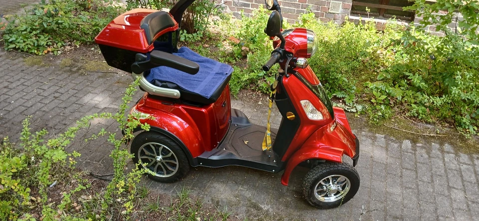 E-Scooter 4 Rad ECO ENGEL 510 Rot, 25 km/h