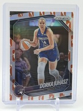 2025 Panini Prizm WNBA #109 Dorka Juhasz WNBA Logo Prizms