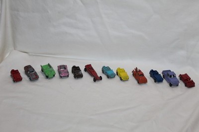 Vintage Midgetoy Tootsie Toys Diecast Cars Lot Of 12 Varying Conditions D