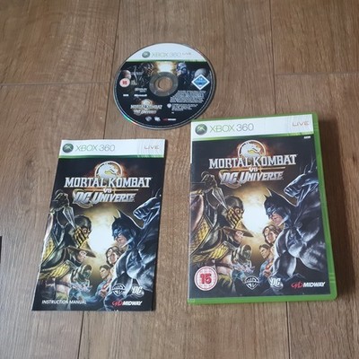 Mortal Kombat vs. DC Universe Microsoft Xbox 360, 2008 komplett mit Handbuch 