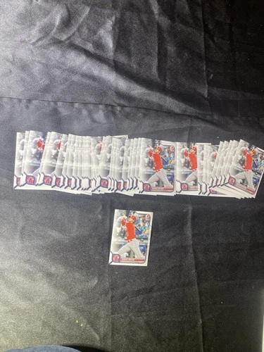 Shohei Ohtani  50 Card Lot 2022 Bowman #68 cards Angels Mint