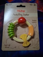 Pasta Ring 3 M Teething Ring Nuby NEW O4 Sealed