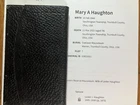 1887 - HANDWRITTEN Civil War Diary - Southington, OH - Husband w/125th Ohio Vols