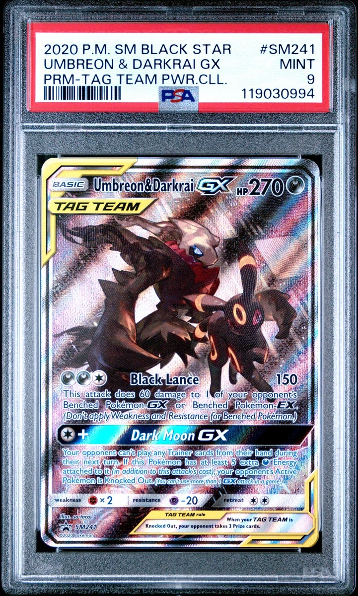 Umbreon & Darkrai GX Pokémon TCG Cards for sale | eBay