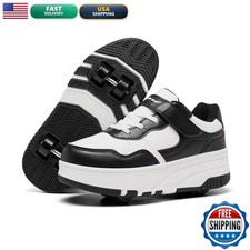 Joyfultime Roller Skate Shoes Kids Boys Girls with Wheels for Beginners
