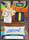 2025 Panini WNBA Select Caitlin Clark Auto Memorabilia Patch Tie-Dye Prizm #/25