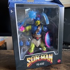 NEW Masters of the Universe Masterverse PIG-HEAD Sun-Man Action Figure Sealed