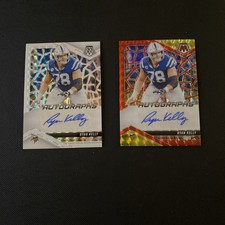 2025 Mosaic Ryan Kelly White Mosaic /25 Auto And Red And Gold Auto