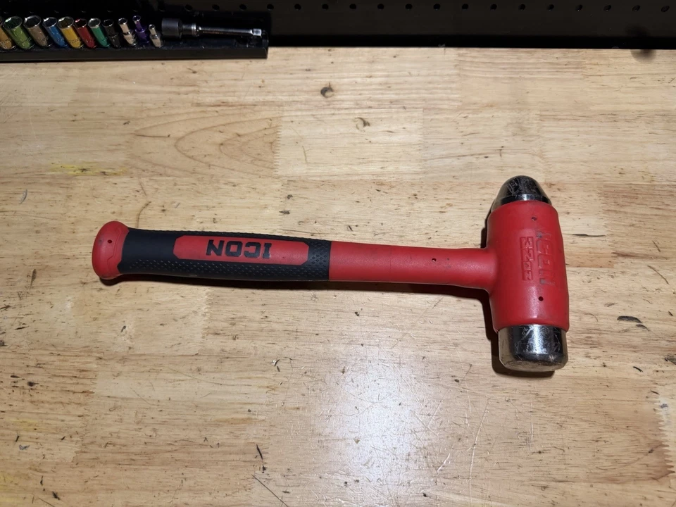 "Martillo soplado muerto ICON 32 OZ Ball Peen y alicates de mandíbula S de 17""" Foto 3 de 4