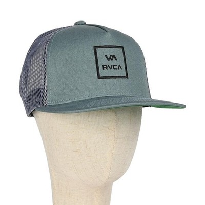 RVCA VA All The Way Trucker Cap - Lead
