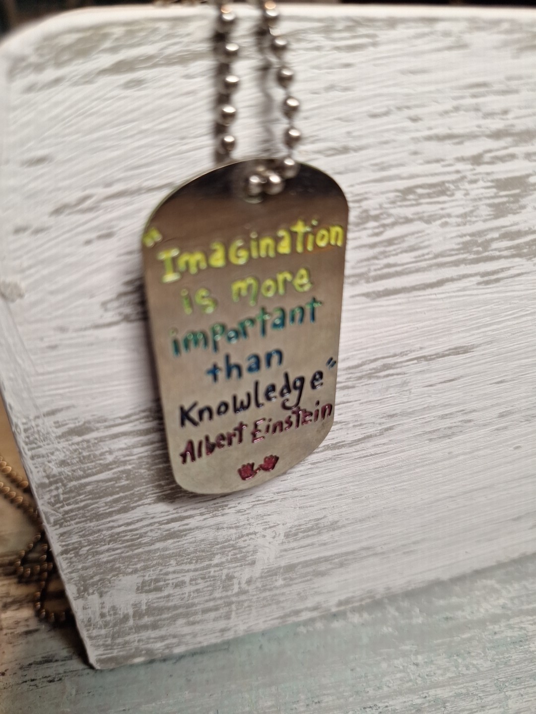 imagination is more important than knowledge DOG … - image 1