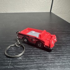 Airport Utility Mini Cargo Truck Keychain 1:64 Diecast Hot Wheels Matchbox Gift