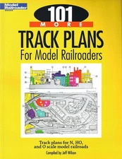 KALMBACH 101 MORE TRACK PLANS BOOK train lionel mth layout ho o gauge 12443 NEW