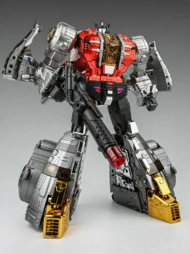 GIGAPOWER GP HQ-04R HQ 04R Dinobots Sludge Chrome Ver. Reissue Figure Gift - Image 2 of 4