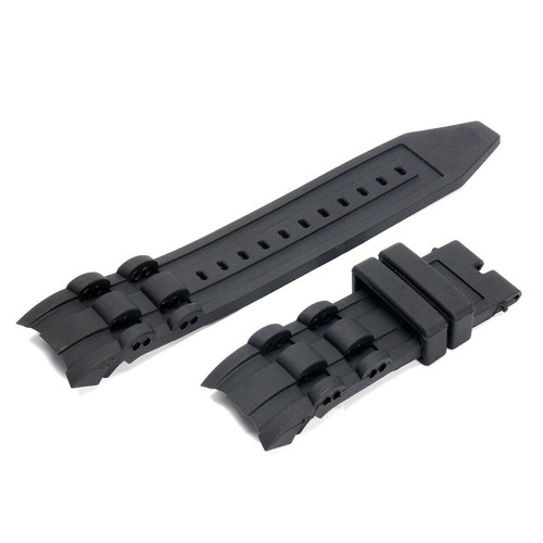 26mm Watch Strap Band Black Silicone Rubber For Invicta Pro Diver HOT A - Picture 6 of 11
