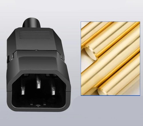 AC Terminal Crimpnetzteil Stecker/Buchse Docking Ladekopf 3-Loch/3-Pin Stecker - Picture 7 of 12