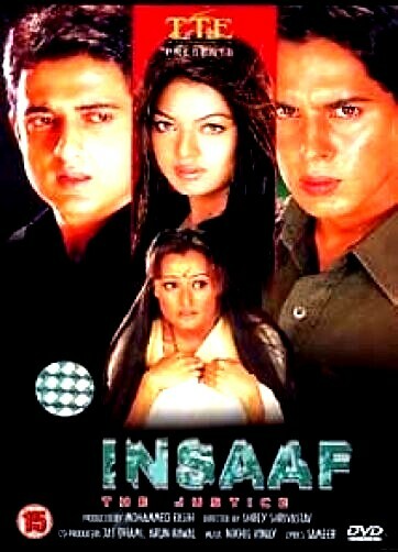 INSAAF - DINU MOREA, SANJAY SURI, NAMRATA - NEW BOLLYWOOD DVD - MULTI SUBTITLES