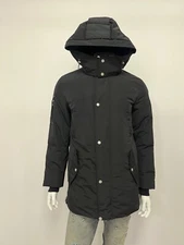 Moose Knuckles Mens GRANITE PEAK Parka Black Size S NWT