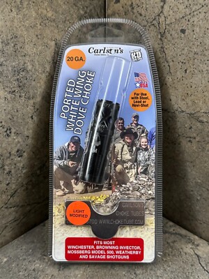 Carlson's White Wing Dove Choke Tube for Winchester 20ga Decoy Lt Mod 37520