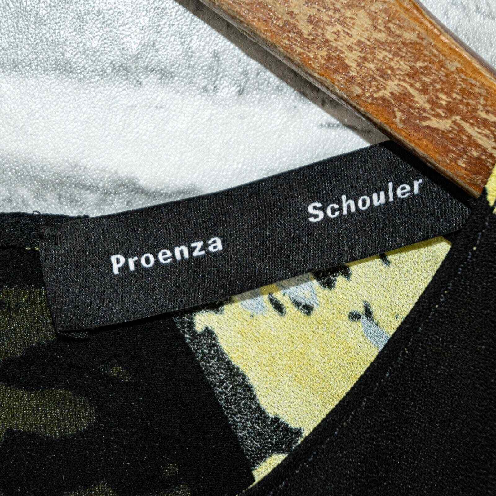 Proenza Schouler Women's tie waist Blouse in Blac… - image 2