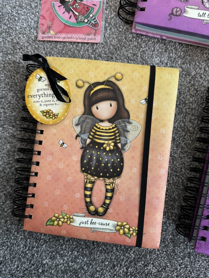 Gorjuss Santoro Journal Stationary Bundle, Just Bee Cause, Tall Tails eBay
