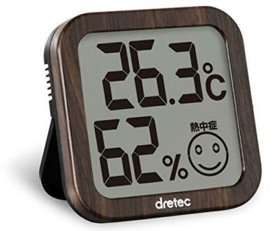 DRETEC Digitales Thermo-Hygrometer ''Opsys'' Pink O-230PK aus Japan