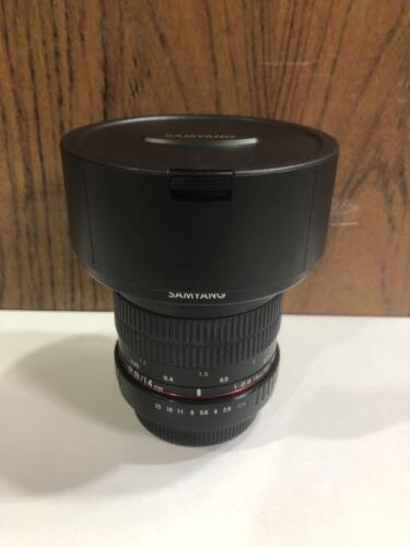 Samyang 0.55in f/2.8 IF ED UMC Wide-angle Lens Canon ef Mount With BOX - Picture 1 of 11
