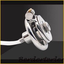 Stainless Steel Male Chastity Device Small Cage Huge Tube Men Metal Lock Belt