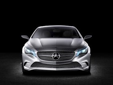 Cars 2011 mercedes benz concept a Desk Mat Stitched
