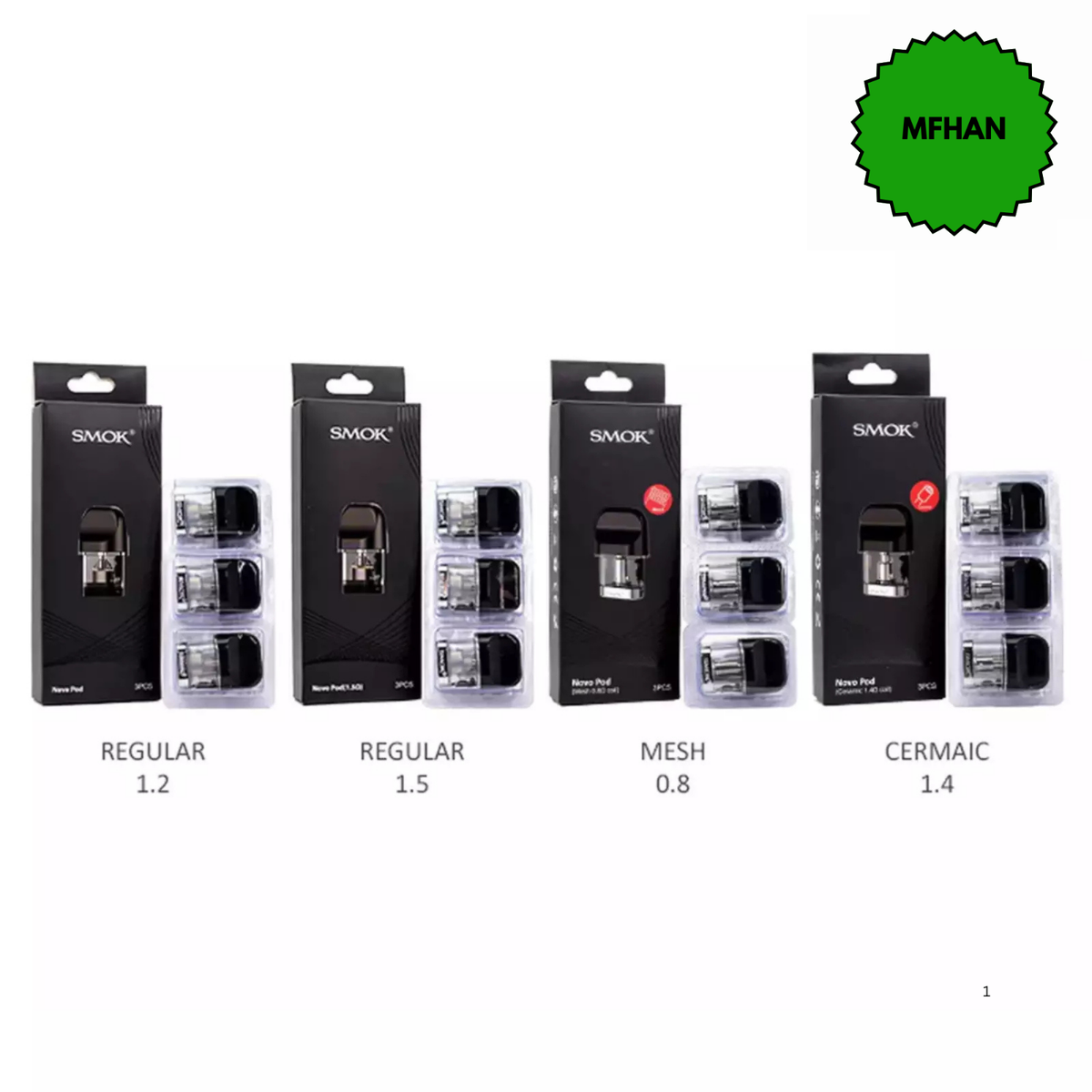 Smok Nord Replacement Pods Smok Novo 5 Replacement Pods 3 Pack | Grey Haze  UK Free Shipping