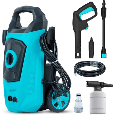VIVO Powerful 1600W Pressure Washer Jet Wash Car Patio Cleaning Snow Foam Turbo