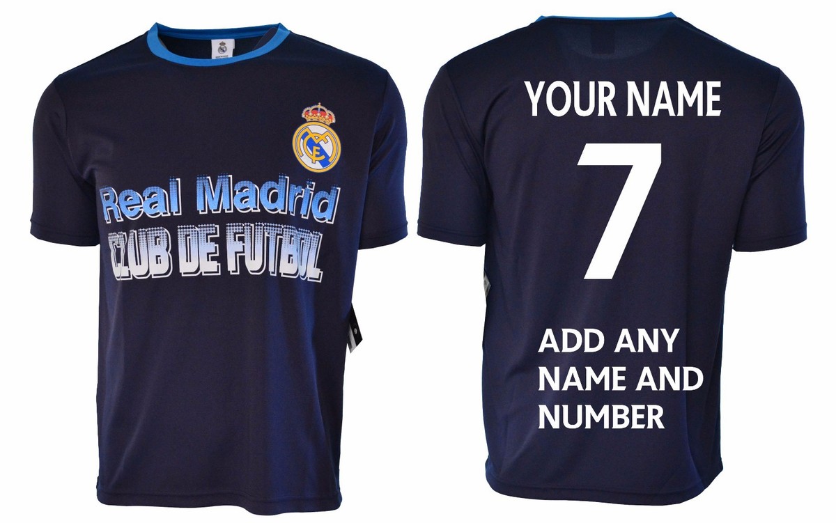 Real Madrid Soccer Jersey * Add Any Name and Number